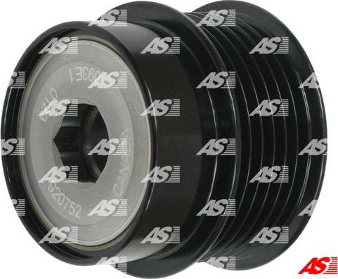 AS-PL AFP6046(LITENS) - Pulley, alternator, freewheel clutch autospares.lv