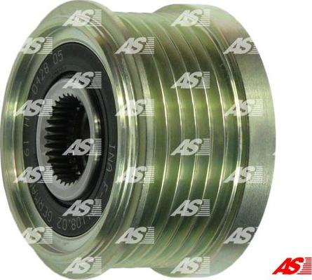 AS-PL AFP6004(INA) - Pulley, alternator, freewheel clutch autospares.lv