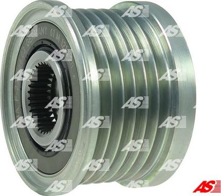 AS-PL AFP0044(INA) - Pulley, alternator, freewheel clutch autospares.lv