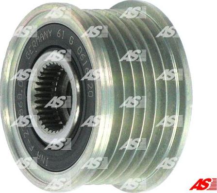 AS-PL AFP0045(INA) - Pulley, alternator, freewheel clutch autospares.lv