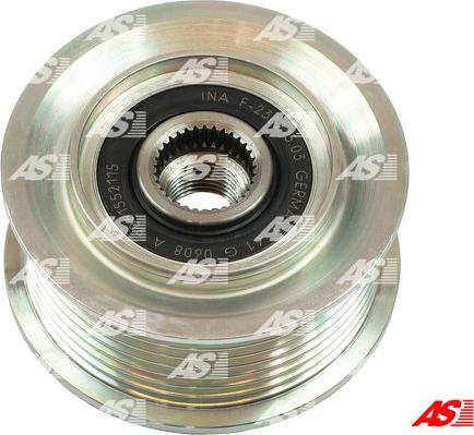 AS-PL AFP0043(INA) - Pulley, alternator, freewheel clutch autospares.lv