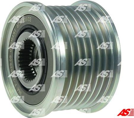 AS-PL AFP0042(INA) - Pulley, alternator, freewheel clutch autospares.lv