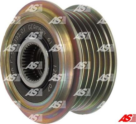 AS-PL AFP0059(INA) - Pulley, alternator, freewheel clutch autospares.lv