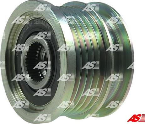 AS-PL AFP0066(INA) - Pulley, alternator, freewheel clutch autospares.lv