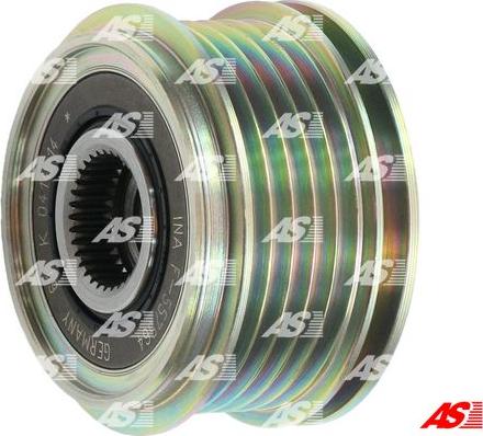 AS-PL AFP0067(INA) - Pulley, alternator, freewheel clutch autospares.lv