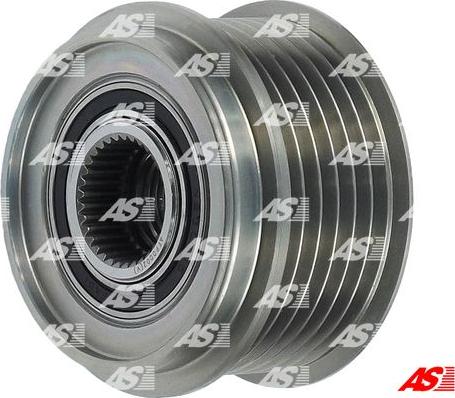 AS-PL AFP0002(V) - Pulley, alternator, freewheel clutch autospares.lv