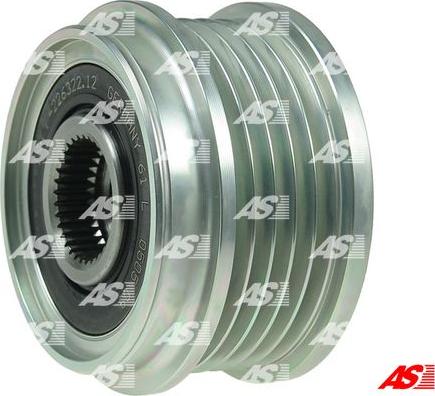 AS-PL AFP0019(INA) - Pulley, alternator, freewheel clutch autospares.lv