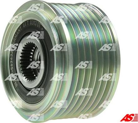 AS-PL AFP0013(INA) - Pulley, alternator, freewheel clutch autospares.lv