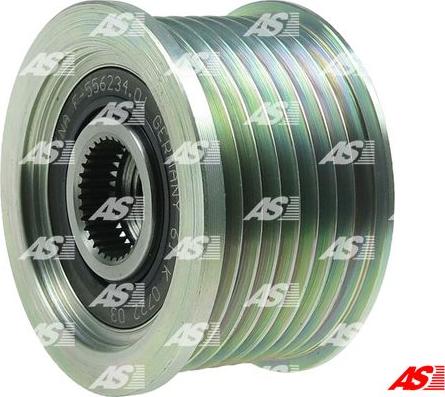 AS-PL AFP0034(INA) - Pulley, alternator, freewheel clutch autospares.lv