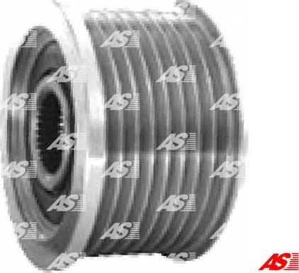 AS-PL AFP0034 - Pulley, alternator, freewheel clutch autospares.lv