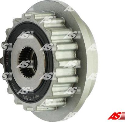 AS-PL AFP0025(INA) - Pulley, alternator, freewheel clutch autospares.lv