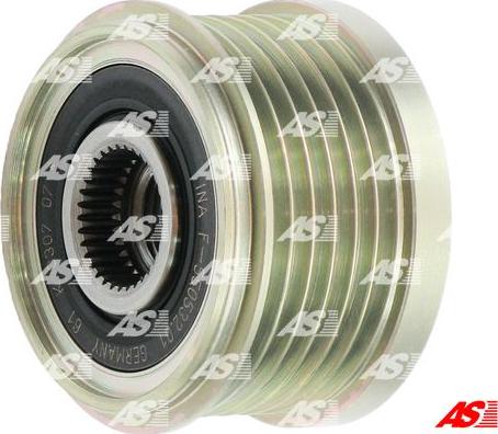 AS-PL AFP0070(INA) - Pulley, alternator, freewheel clutch autospares.lv