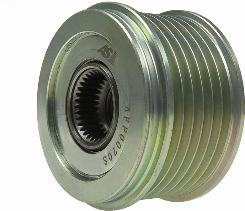 AS-PL AFP0070S - Pulley, alternator, freewheel clutch autospares.lv