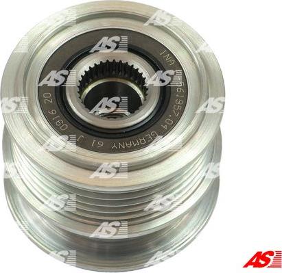 AS-PL AFP0077(INA) - Pulley, alternator, freewheel clutch autospares.lv