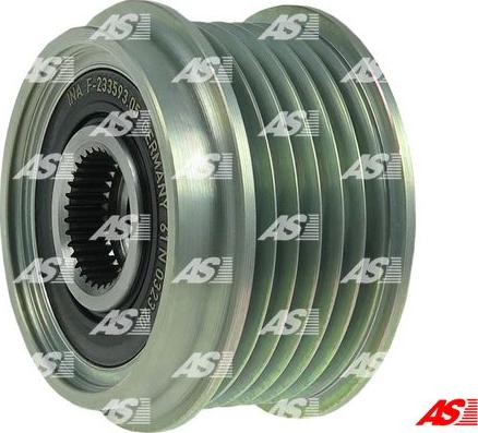 AS-PL AFP3006(INA) - Pulley, alternator, freewheel clutch autospares.lv