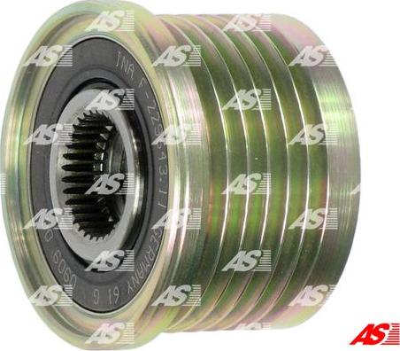 AS-PL AFP3002(INA) - Pulley, alternator, freewheel clutch autospares.lv
