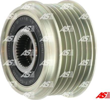 AS-PL AFP3036(INA) - Pulley, alternator, freewheel clutch autospares.lv