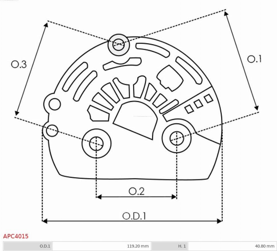 AS-PL APC4015 - Protective Cap, alternator autospares.lv