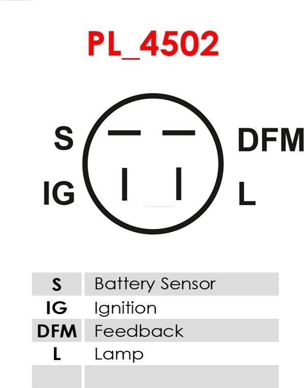 AS-PL ARE6006S - Voltage regulator, alternator autospares.lv