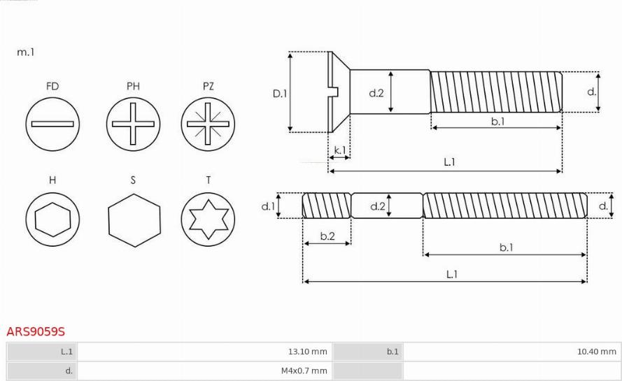 AS-PL ARS9059S - Repair Kit, alternator autospares.lv