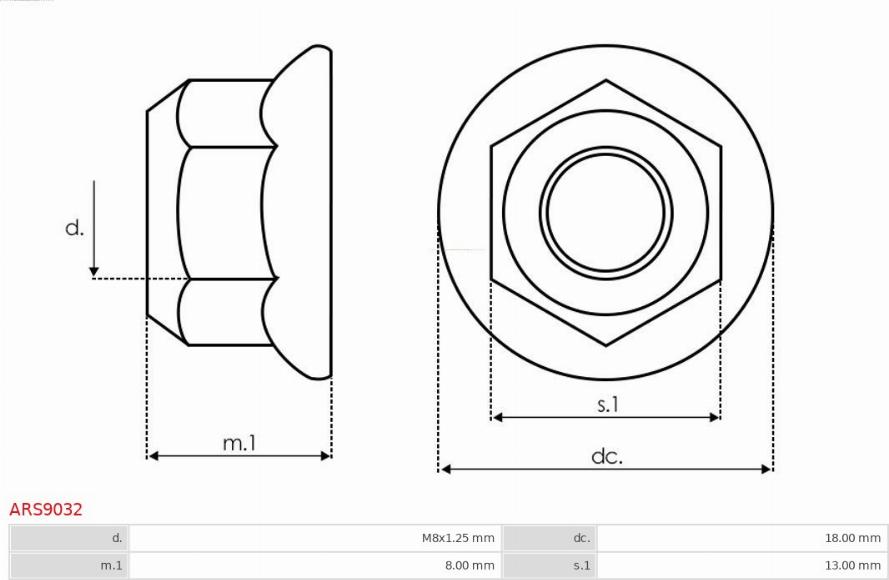 AS-PL ARS9032 - Repair Kit, alternator autospares.lv