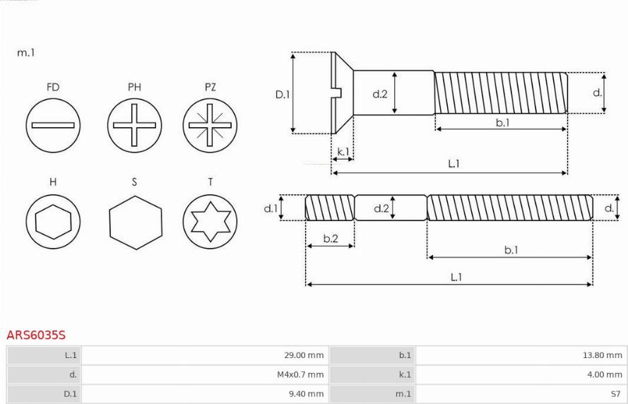 AS-PL ARS6035S - Repair Kit, alternator autospares.lv