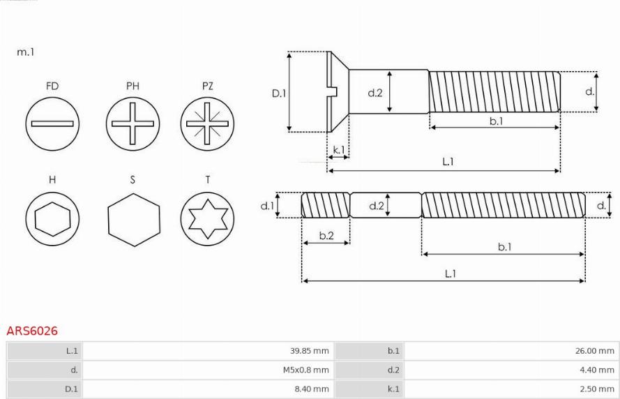 AS-PL ARS6026 - Repair Kit, alternator autospares.lv