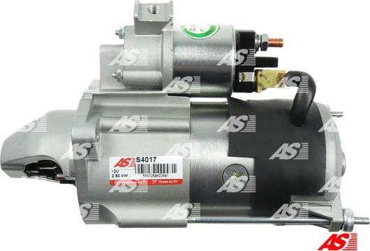 AS-PL S4017 - Starter autospares.lv