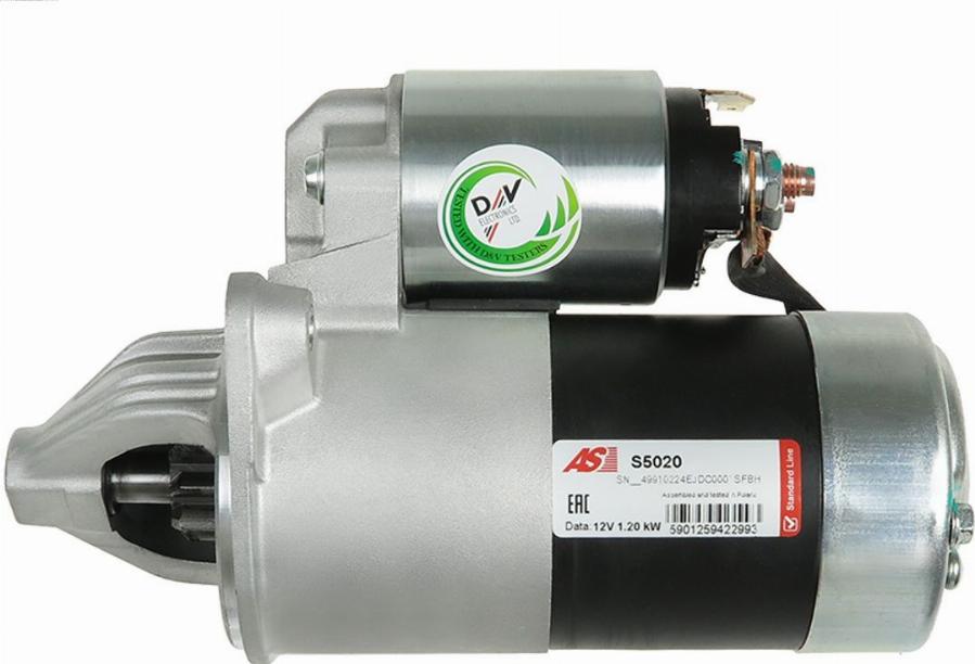 AS-PL S5020 - Starter autospares.lv