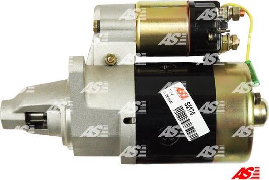 AS-PL S5170 - Starter autospares.lv