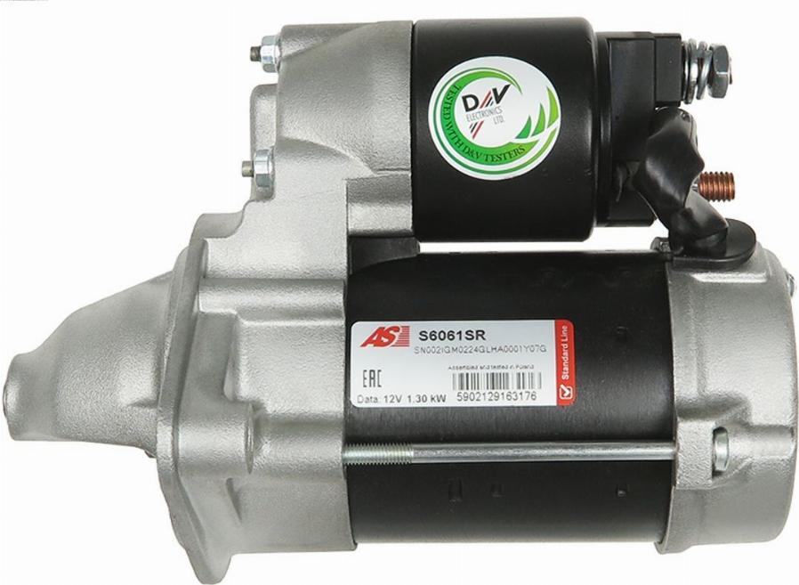 AS-PL S6061SR - Starter autospares.lv