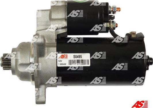 AS-PL S0495 - Starter autospares.lv