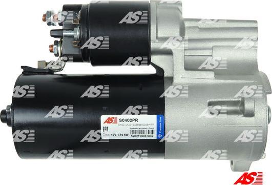 AS-PL S0402PR - Starter autospares.lv