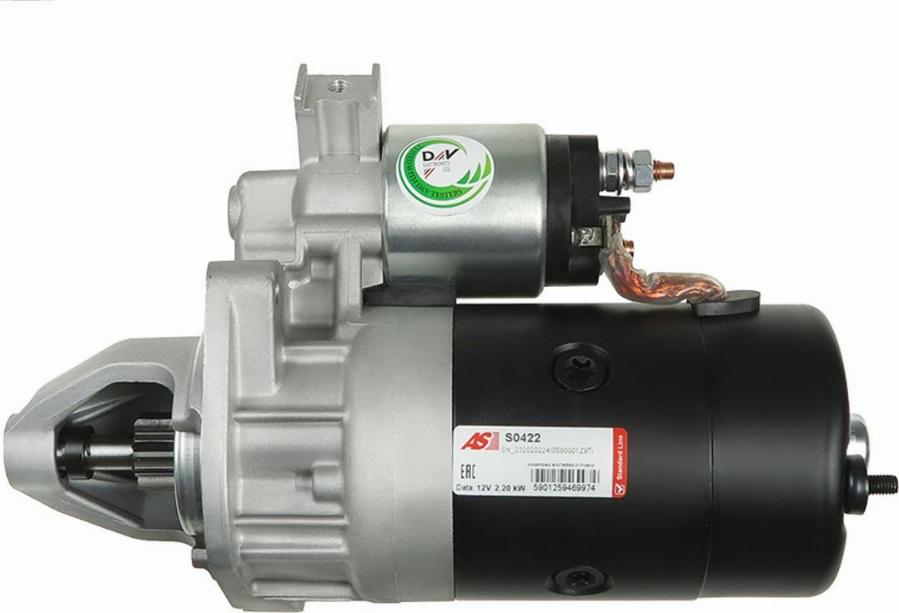 AS-PL S0422 - Starter autospares.lv