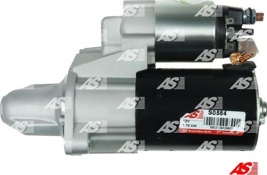 AS-PL S0584 - Starter autospares.lv