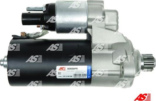 AS-PL S0659PR - Starter autospares.lv