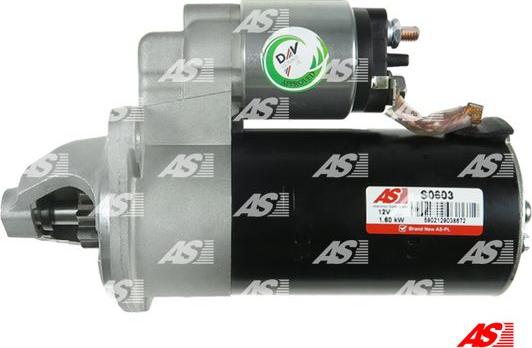 AS-PL S0603 - Starter autospares.lv