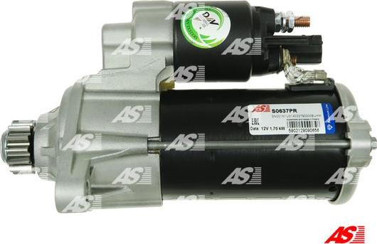 AS-PL S0637PR - Starter autospares.lv