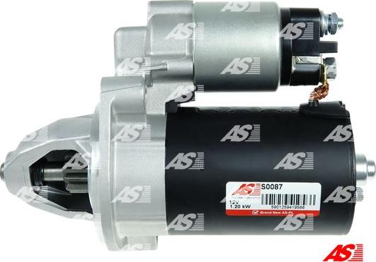 AS-PL S0087 - Starter autospares.lv