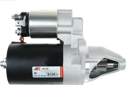 AS-PL S0103 - Starter autospares.lv