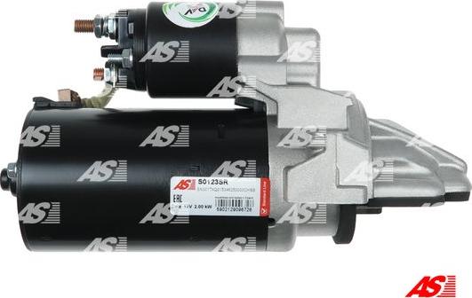 AS-PL S0123SR - Starter autospares.lv