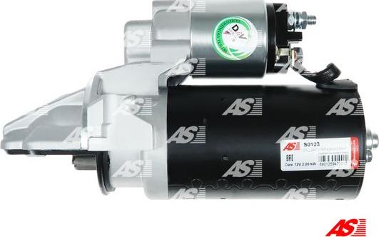 AS-PL S0123 - Starter autospares.lv