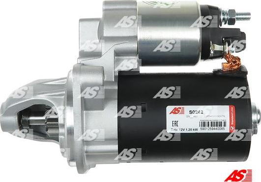 AS-PL S0242 - Starter autospares.lv