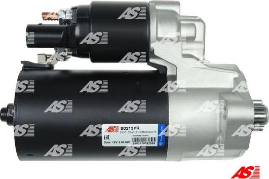 AS-PL S0213PR - Starter autospares.lv