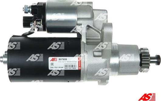 AS-PL S0780S - Starter autospares.lv