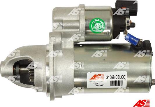 AS-PL S1068(DELCO) - Starter autospares.lv