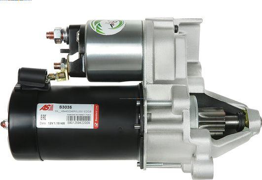 AS-PL S3035 - Starter autospares.lv