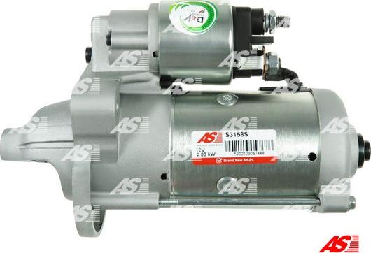 AS-PL S3158S - Starter autospares.lv