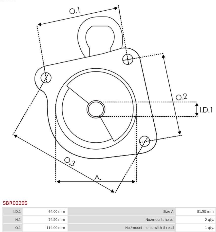 AS-PL SBR0229S - Starter Lid, carburettor autospares.lv