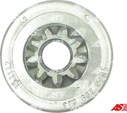 AS-PL SD0072(BOSCH) - Pinion, bendix, starter autospares.lv